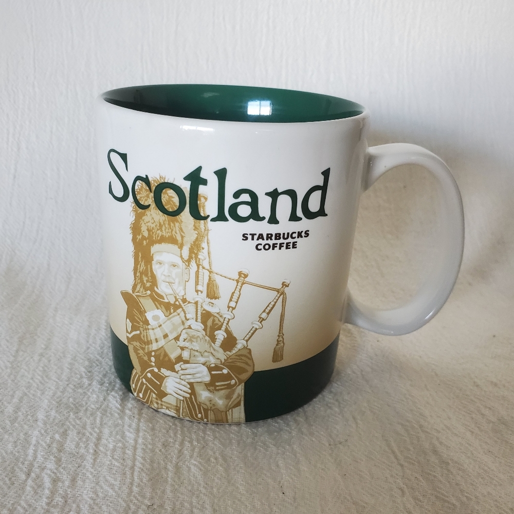 Collectible 2013 Starbucks Scotland Coffee Mug 16 oz
